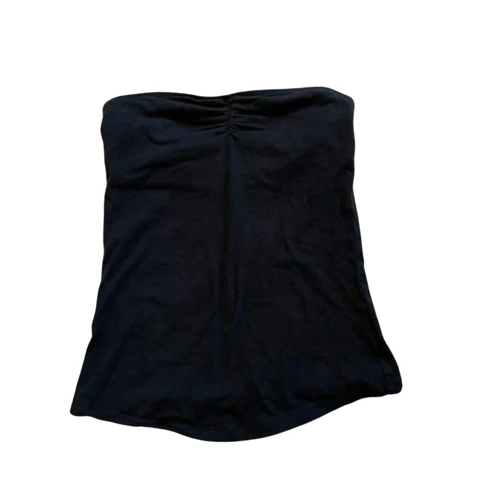 Strapless black shirt size small